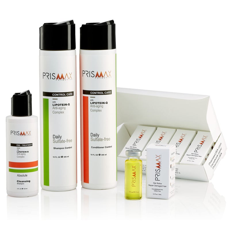 Prismax Pre-Wash Clarifying Shampoo with Keratin - Use Before Hair Treatments, Coloring, Processing, etc. - 4oz - Image 4
